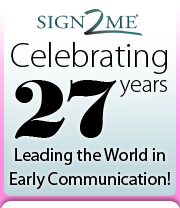 sign2me celebrating 27 years leading the world in ASL early learning 